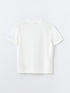 LC Waikiki Crew Neck Plain Jacquard Ribbed Men's T-Shirt